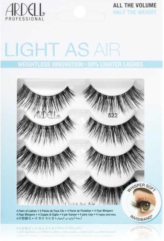 Ardell Light As Air Multipack false eyelashes type 522 2x4 pc