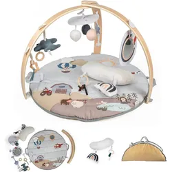 BabyGo, Krabbeldecke + Spielbogen, Spielmatte Bianca Sky