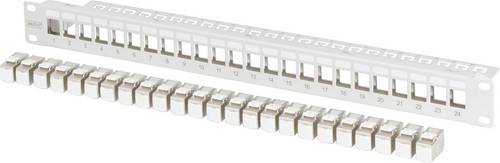 Digitus Patch-Panel 483mm (19") CAT 6a Grau Bestückt