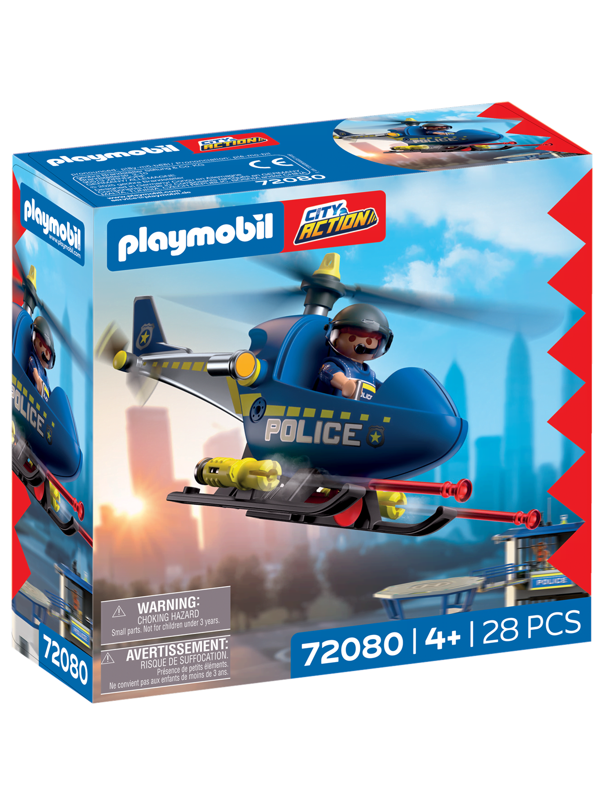 Playmobil City Action - Polizeihubschrauber