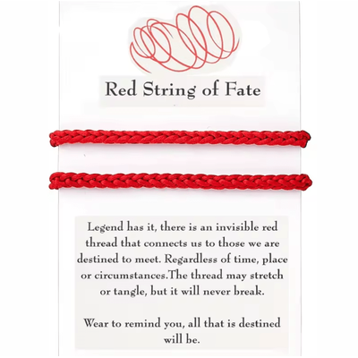 FateBond Red String Matching Couple Bracelets Long Distance Relationship Jewelry & Christmas Gift For Him & Her FateBond Red String Matching Couple Bracelets Long Distance Relationship Jewelry & Christmas Gift For Him & Her