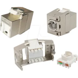 EFB E-20093 - RJ45 Keystone STP, Cat.6a, 500MHz