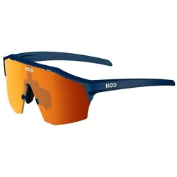 KOO, Sportbrille, Alibi (Dark Blue Matt, Red, Copper, Smoke), Rot, Blau