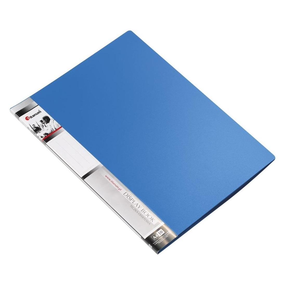 Titanum A4-Angebotsmappe mit 10 blauen T-Shirts (A4, 1x) (47593762)