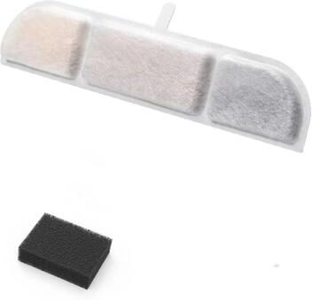 Inspired Finds DownyPaws Activated Carbon Fountain Filter Replacement Pack For WFP6 Cat Water Fountain 1packs