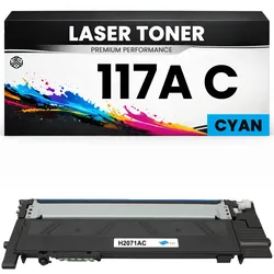 Toner kompatibel für HP W2071A(117A) Color Laser 150A/150nw/MFP178nw/178nwg/MFP179fnw in Cyan