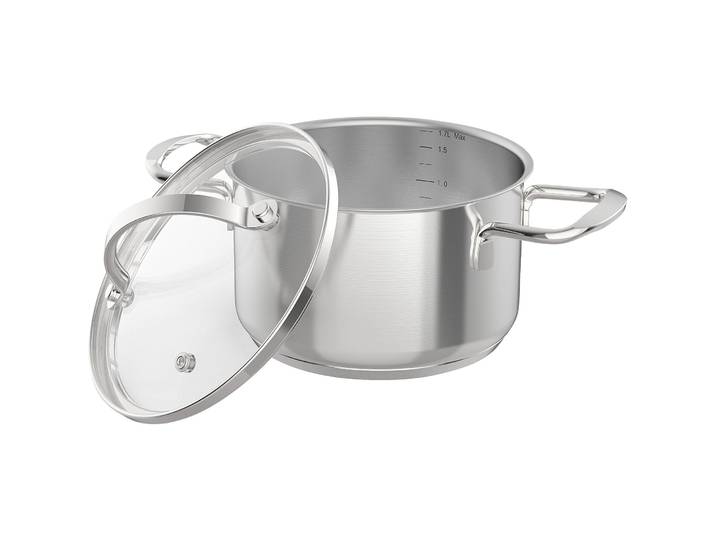 Kasserolle Pentola Edelstahl Edelstahl D 16 cm