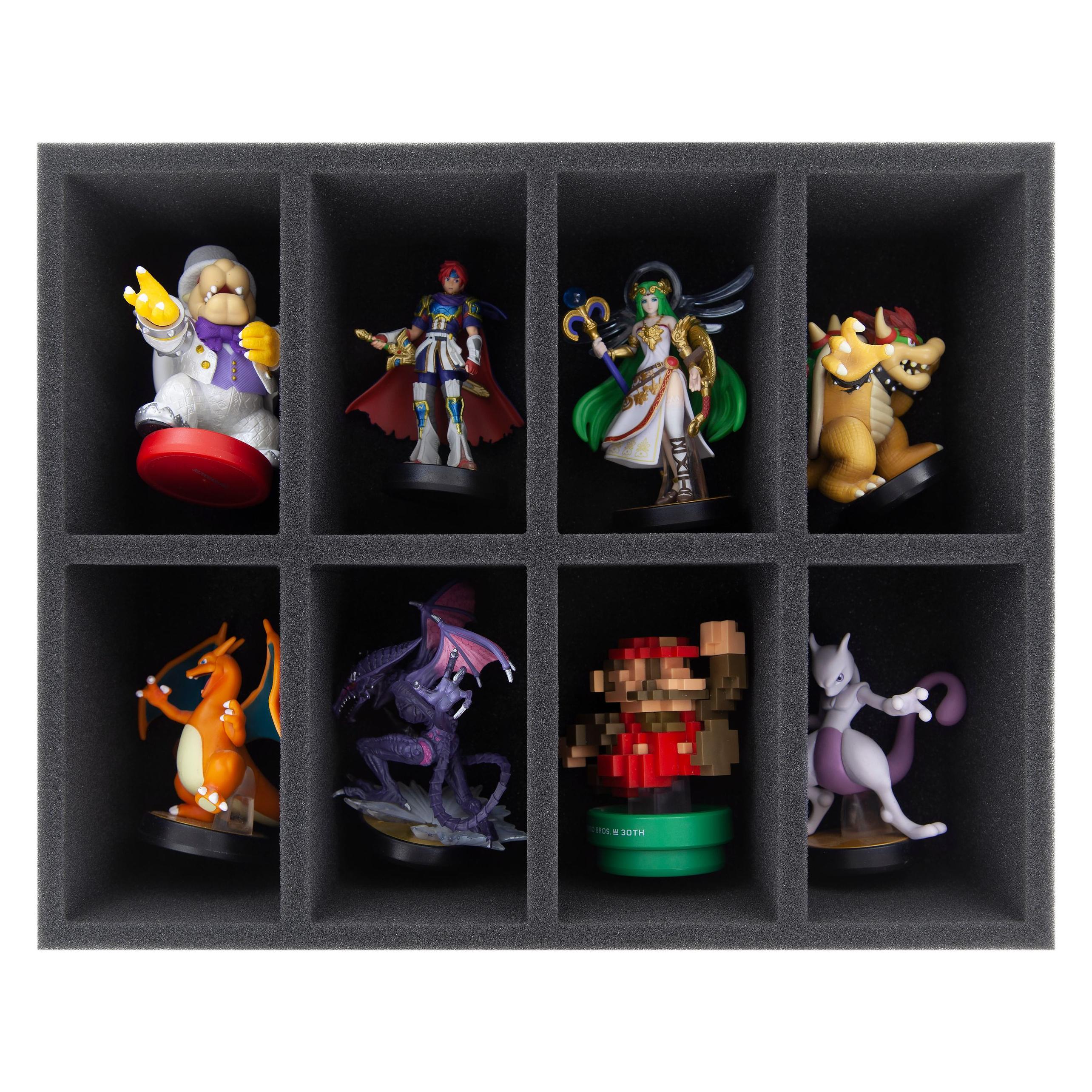 Feldherr DSLB310P16 - Lagerbox DS für Nintendo - 96 Amiibos (Karton, Schaumstoff) (DSLB310P16)