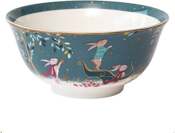 Sara Miller London Sara Miller Woodland Tales Collection Candy Bowl Rabbit Sleigh