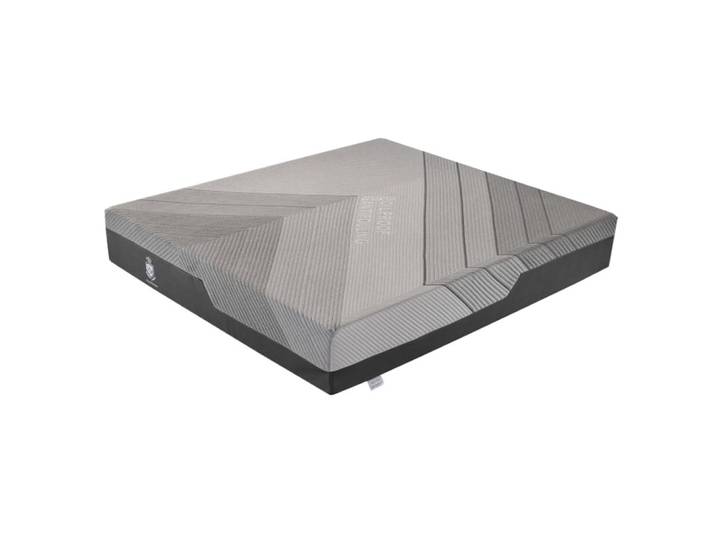 Matelas déhoussable à ressorts ensachés avec surmatelas 200x200 cm