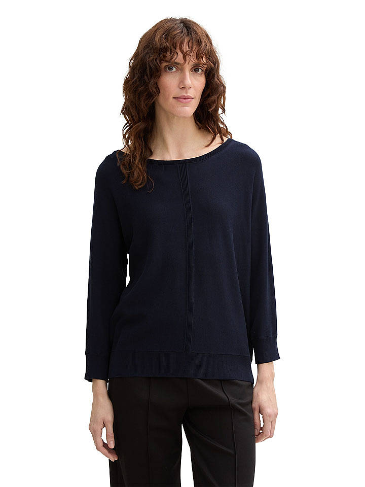 Tom Tailor Pullover in Dunkelblau - XS