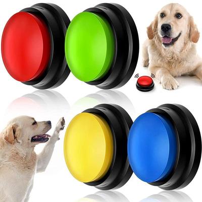 Inspired Deals Smart Dog Communication Button With Voice Recorder Pet Talking Trainer For Interactive Learning orange