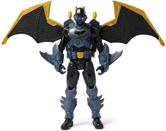 Spin Master Batman Adventures actiefiguur met uitklapbare vleugels en afneembare bepantsering, 30 cm