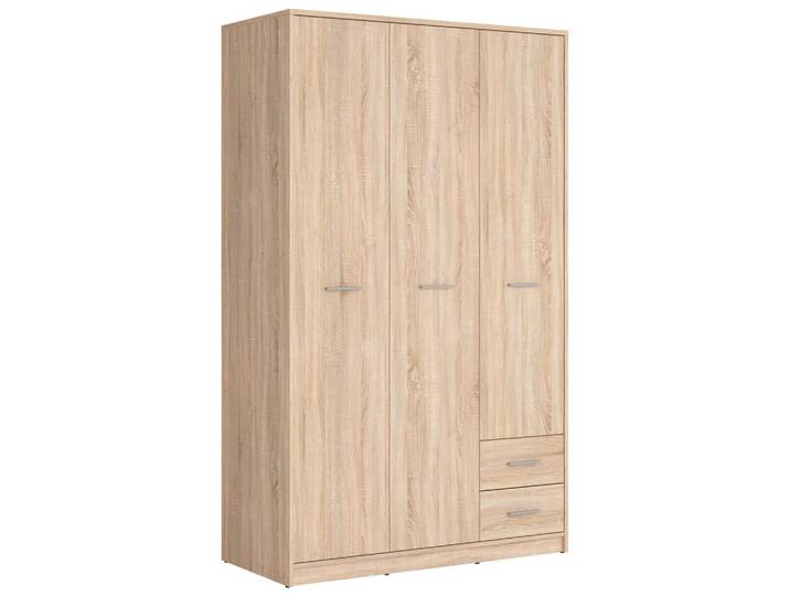 Drehtürenschrank 118,5cm Nepo Plus Sonomo Eiche