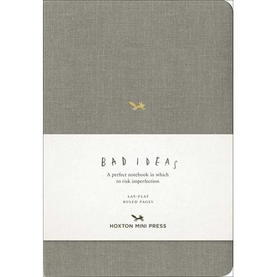 A Notebook for Bad Ideas (Medium / Light Grey / Lined)