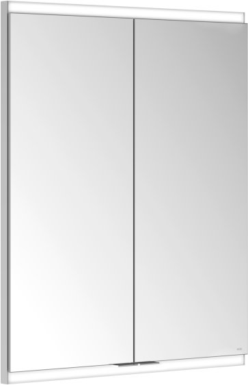 Keuco Royal Modular 2.0 Spiegelschrank 800210060000300 600 x 700 x 120 mm, 1 Steckdose, 1 Doppel-USB-Ladestelle, Wandeinbau, 2-türig