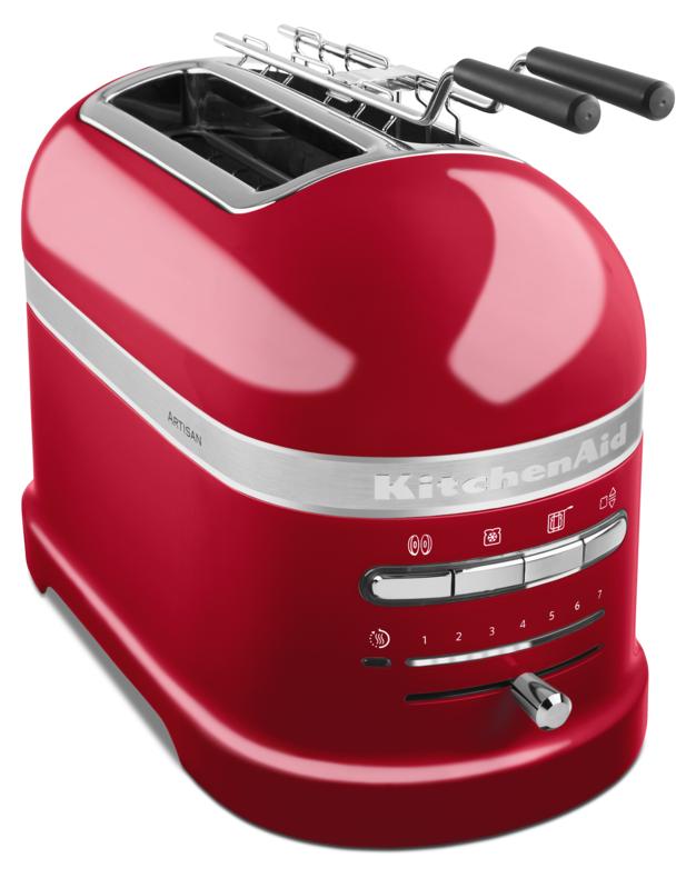 KitchenAid Set 2, 2-Scheiben Toaster Artisan 5KMT2204 Liebesapfelrot