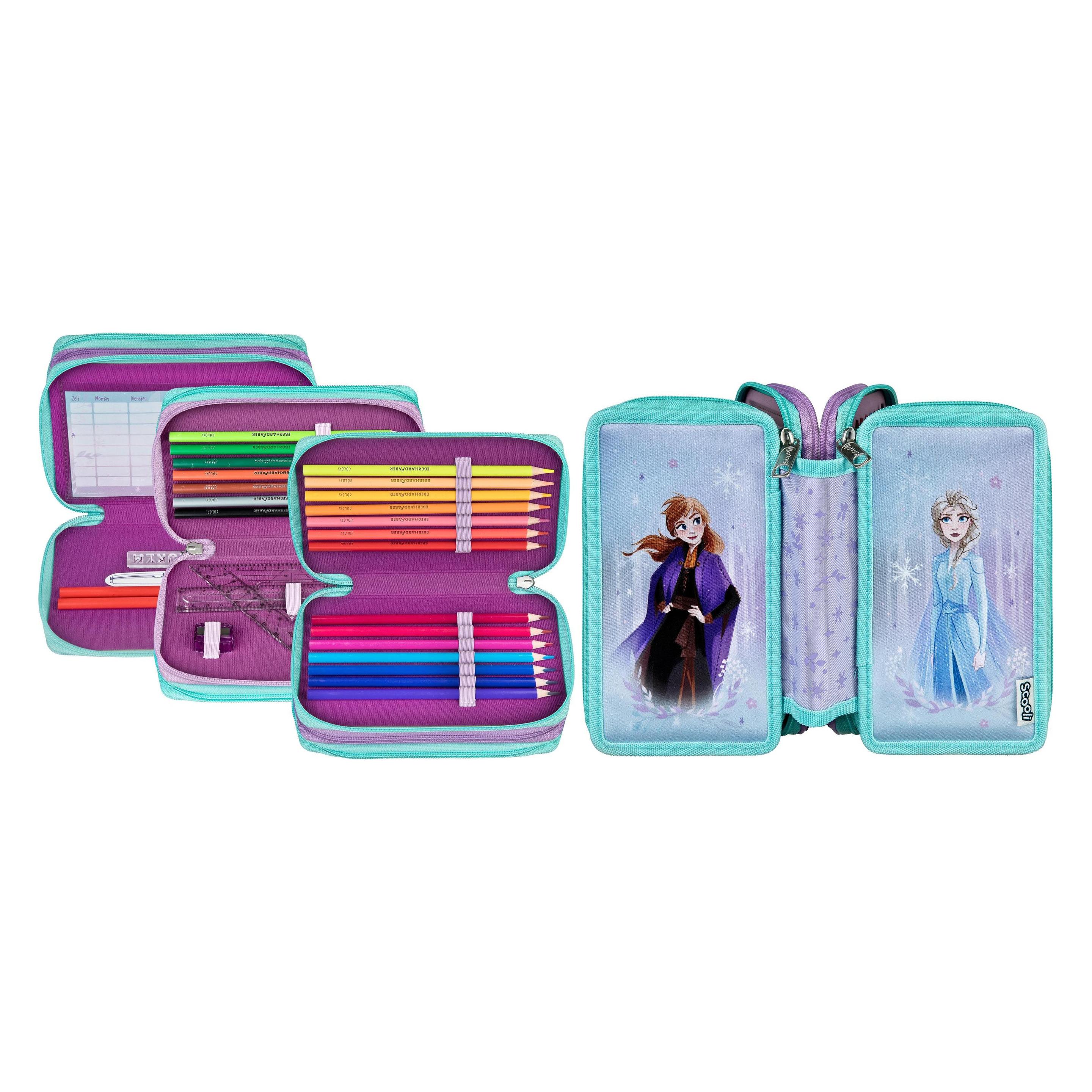 Scooli Etui Trippledecker Frozen Disney (FRVX0421)