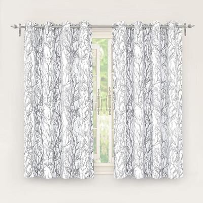 DriftAway Tree Branch Grommet Window Curtain Panel