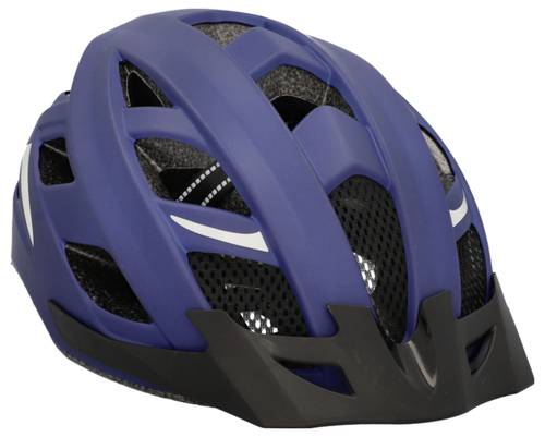 FISCHER FAHRRAD Urban Plus Boston Fahrrad-Helm Nachtblau Konfektionsgröße=S/M Kopfumfang=52-59cm