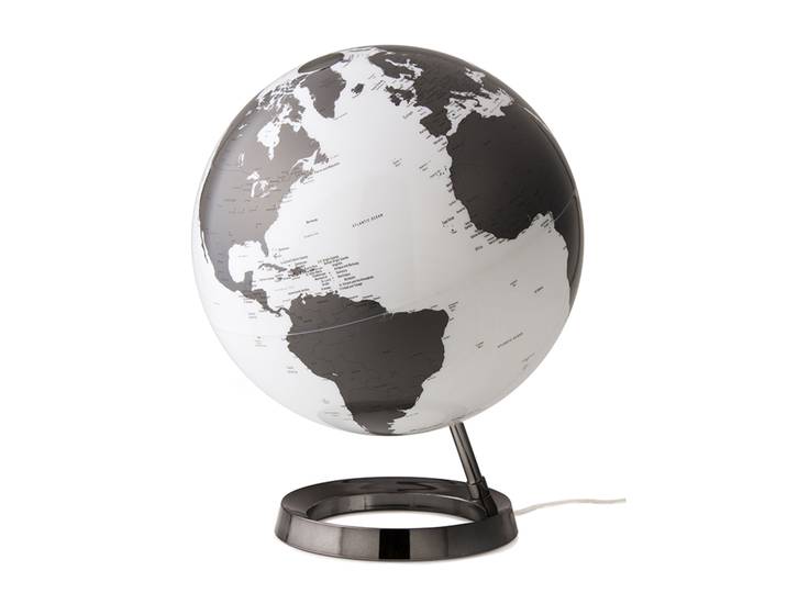 ATMOSPHERE lampe de bureau mappemonde LIGHT & COLOUR BRIGHT (Charcoal - PMMA)