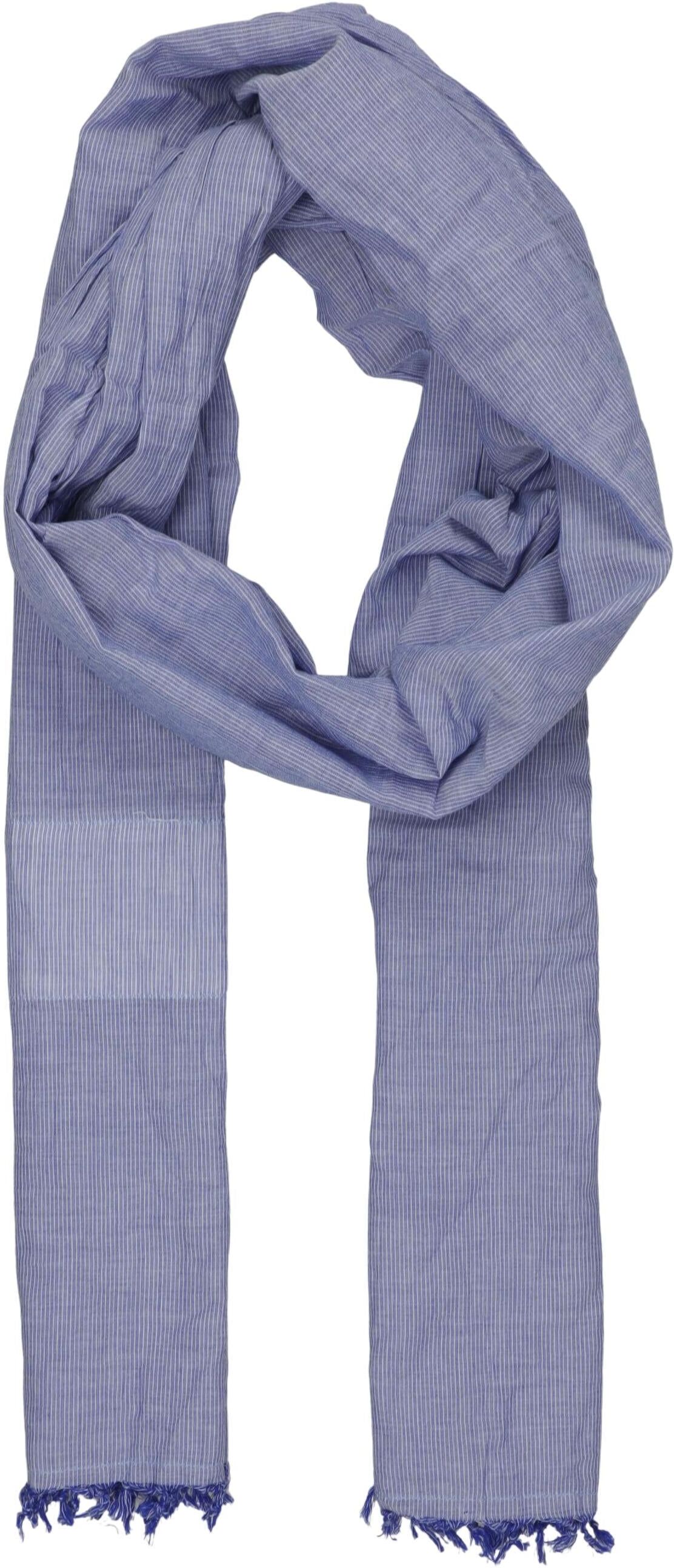 Polo Sylt Damen Schal oder Tuch, Blau, Baumwolle - Second Hand