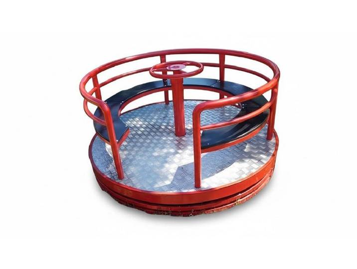 Xlmoebel Klettergerüst Kinderkarussell & Drehplatte – Hochwertige Spielplatz Geräte Sofort, (Kinderkarussell, 1-St., Karussell Ø 150 cm), Hergestellt In Europa