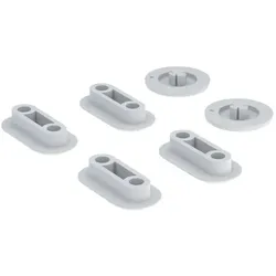 Geberit Set Puffer für WC-Sitz und WC-Deckel 244304001 für Geberit AquaClean Sela