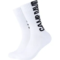 2er Pack Camp David Cushioned Tennissocken Herren 1000 - white 39-42