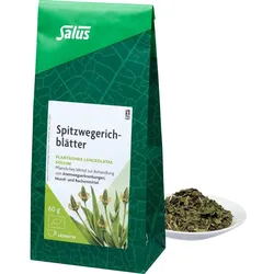 Spitzwegerichblätter Arzneitee Bio Salus 60 G