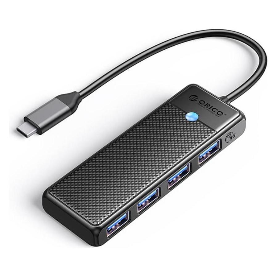 Orico Adapter Hub 4in1 USB A3.0x4 (USB-C, 4 Ports) (PAPW4A-C3-015-BK-EP)