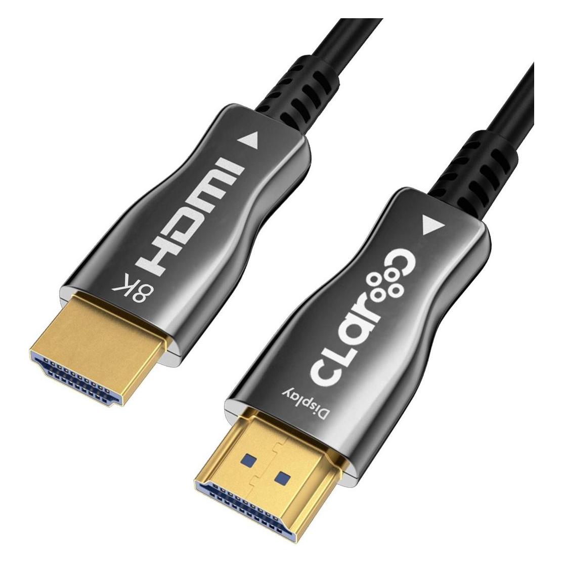 Claro Kabel Optisches Kabel HDMI 2.1 AOC 8K 120Hz 50 m (50 m) (FEN-HDMI-21-50M)