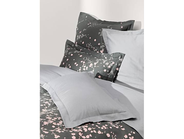 Housse de couette en satin de coton à motif floral Sakura