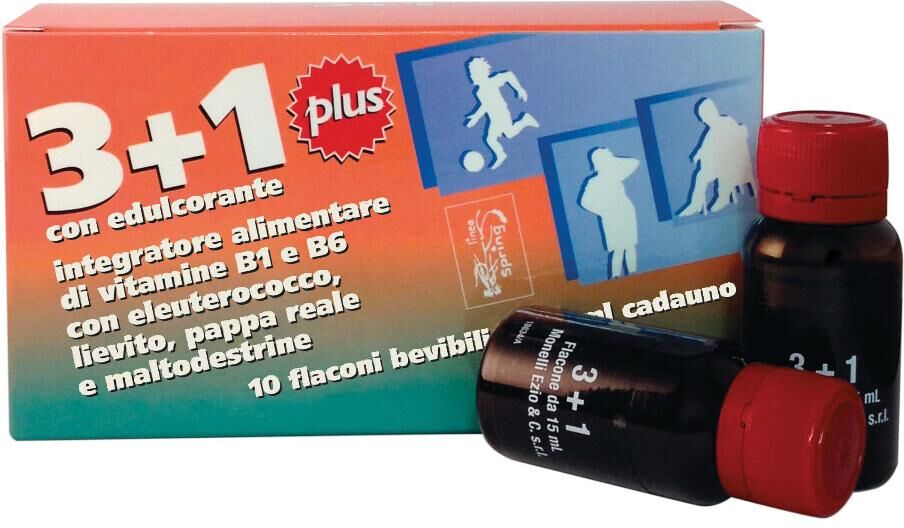 MONELLI EZIO&C. Srl TRE+UNO PLUS 10FIALE 15ML