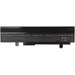 ASUS Akku Eee PC 1015, 1215, A32-1015 (4400 mAh), Notebook Akku, Schwarz