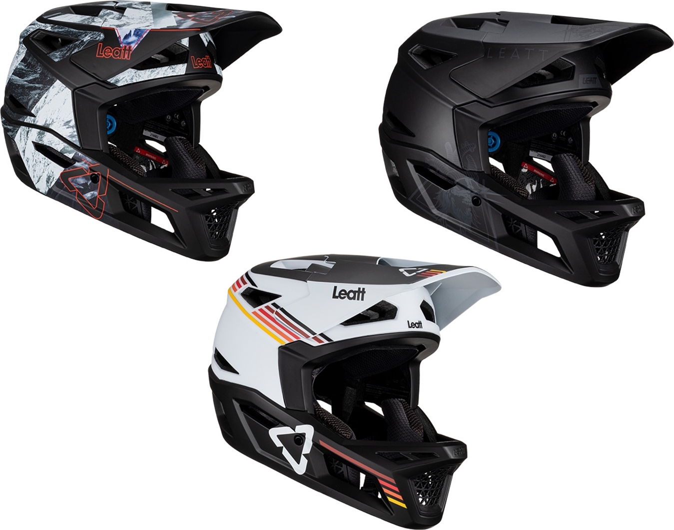 Leatt Helmet MTB Gravity 4.0 Galaxy Blue L