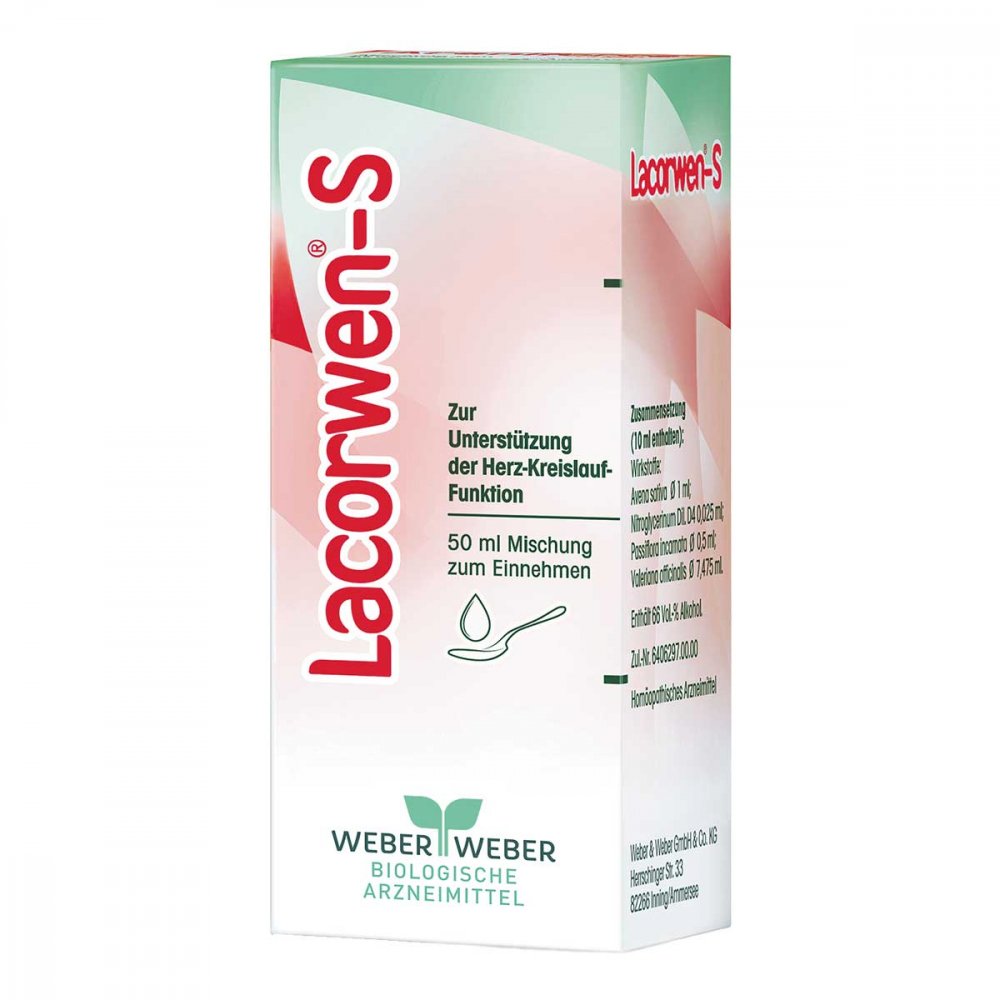 WEBER & WEBER GmbH Lacorwen S Tropfen zum Einnehmen 01551400