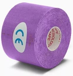 Uplift Picks FlexMotion Waterproof Kinesiology Sports Tape purple 2.5x500 Cm