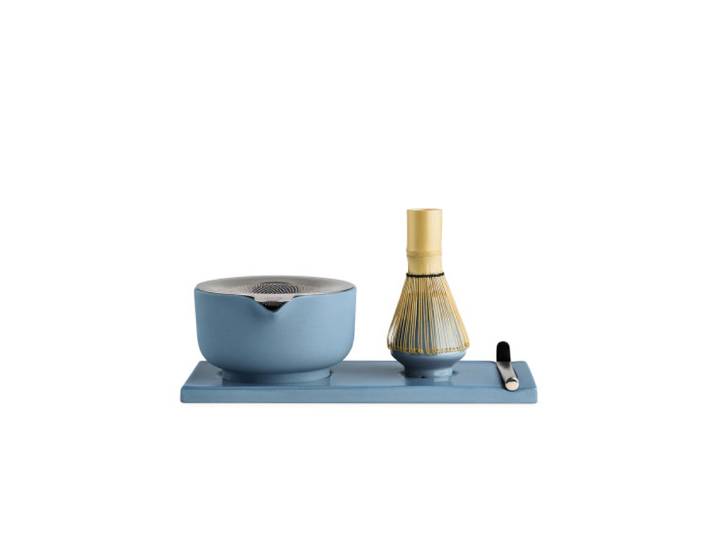Fellow Hazy Blue Matcha-Tee-Set