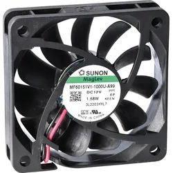 MF60151VX1000UA9 - Lüfter, 12 VDC, 60x60x15mm, Serie ME