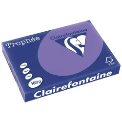 Clairalfa, Kopierpapier, Multifunktionspapier, DIN A3, 160 g/qm, violett (A3, 160 g/m2)