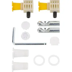 Befestigungskit für Wand-Bidet/WC Serien Mini/-Nuvola, Full, Clas, Elanda, Elamin Tulip, Glaze, Shift, Thin, Jubiläum,Nido Evenes