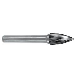 Exact 72375 Frässtift Hartmetall Spitzbogen Länge 65 mm Schaftdurchmesser 6 mm