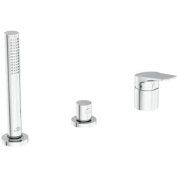 Ideal Standard Badearm. f.Wannenrand La Dolce Vita o.Auslauf m.Handbrause-Set Chrom, BD670AA BD670AA