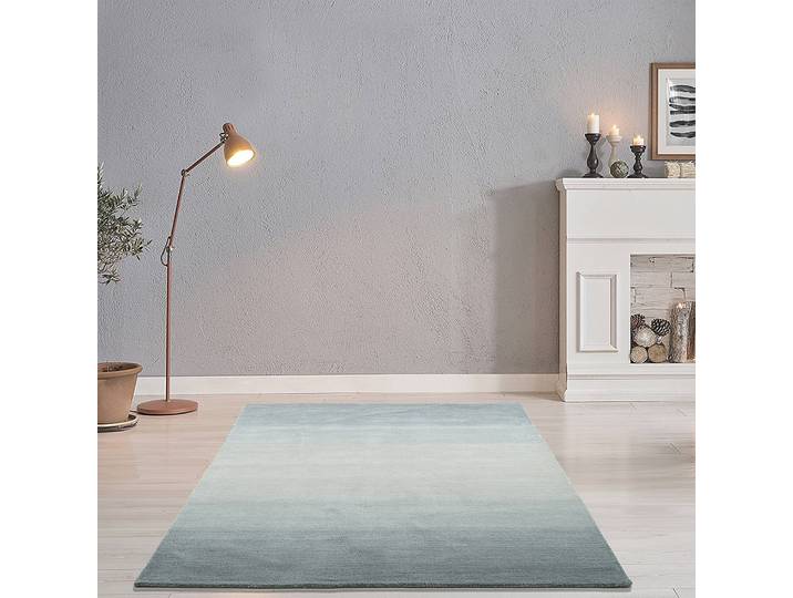 Tapis en laine Comfort Ombre Gris/Gris 190 x 290cm Laine