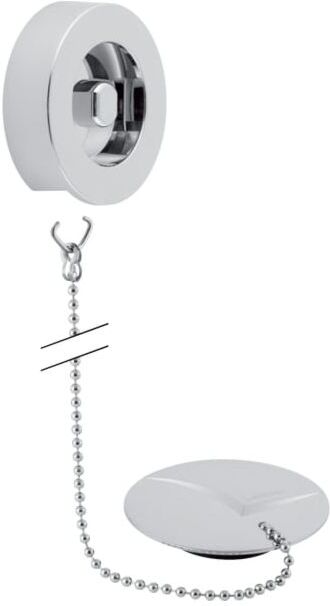 Geberit Stopf. m. Ros. und Kette (75 cm) 240469211 mit Stopfen und Kette 75cm