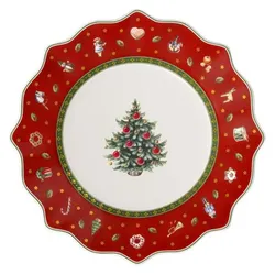 6x Villeroy & Boch Frühstücksteller rot Toy's Delight, Teller, Rot