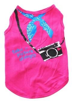 Uplift Essentials Summer Breathable 100% Cotton Pet Vest style 9 l