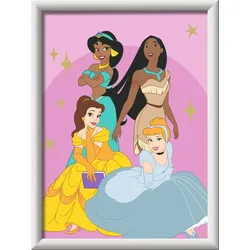 Ravensburger Beschäftigung - CreArt, Malen nach Zahlen Kinder - Disney Prinzessinnen