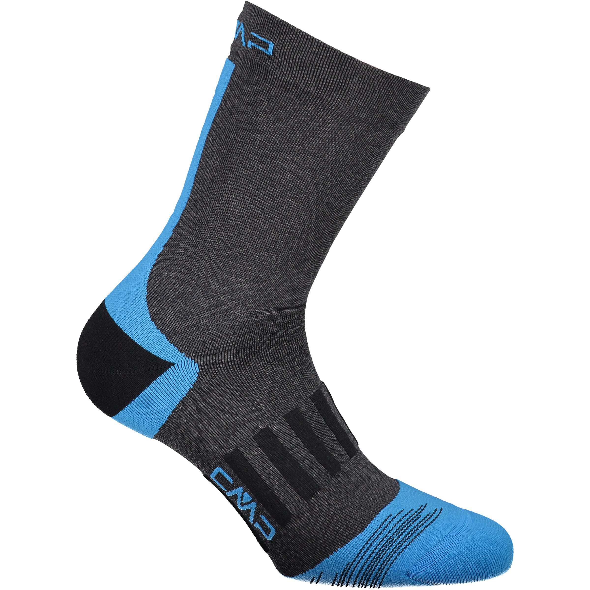CMP Trekking Low Herren Wandersocken grau Größe 46 Camping Atmungsaktiv